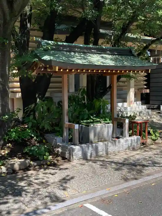 日枝神社の手水舎