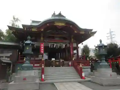 羽田神社の本殿・本堂