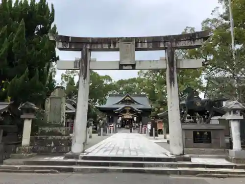 本渡諏訪神社の鳥居