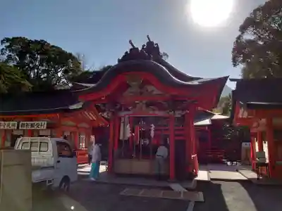 枚聞神社の本殿・本堂