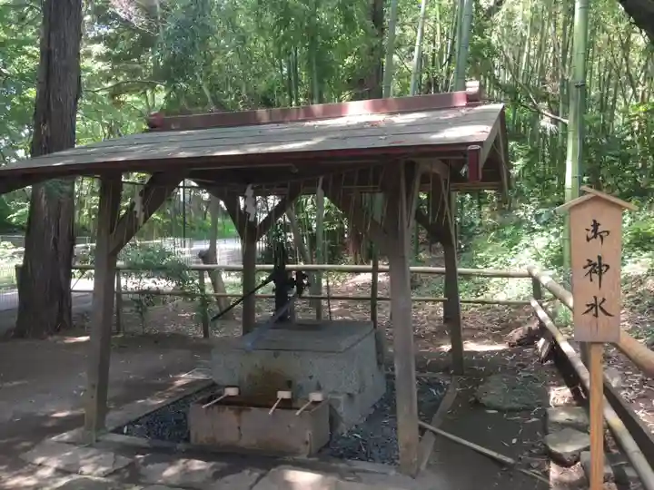 下総国三山 二宮神社の手水舎