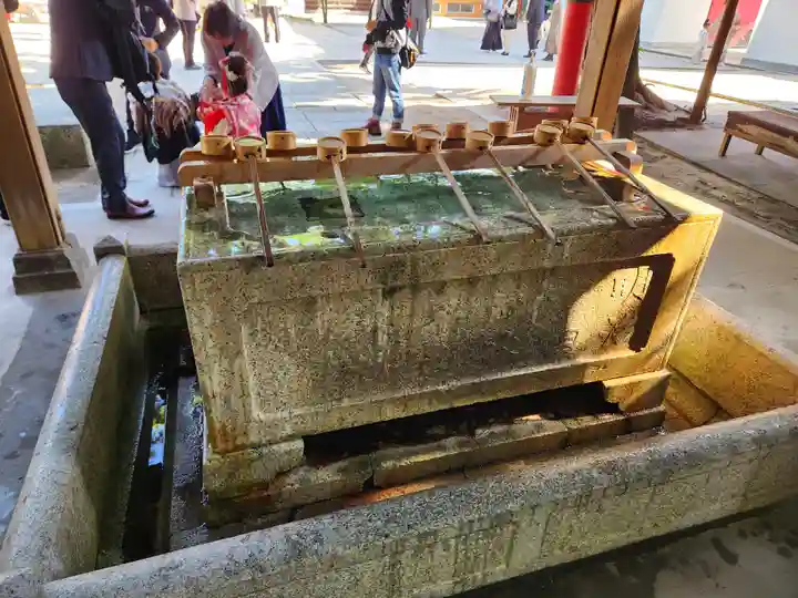 赤間神宮の手水舎