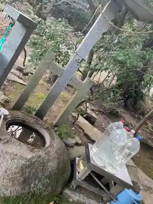 諏訪王子社の手水舎