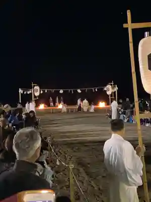 稲佐の浜 弁天島(島根県)