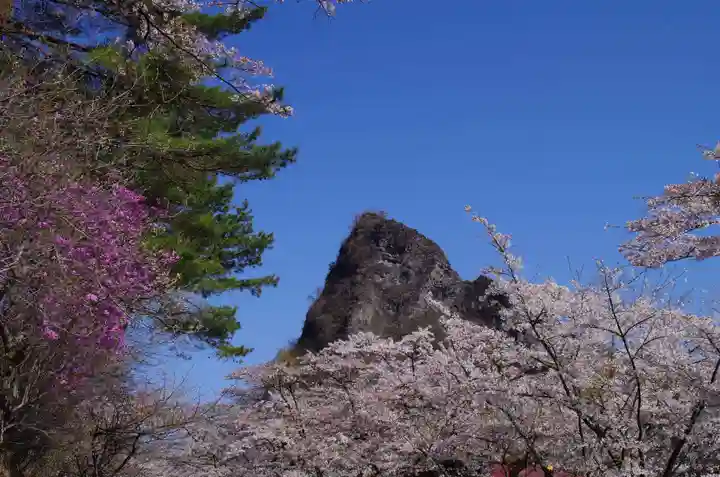 中之嶽神社の自然