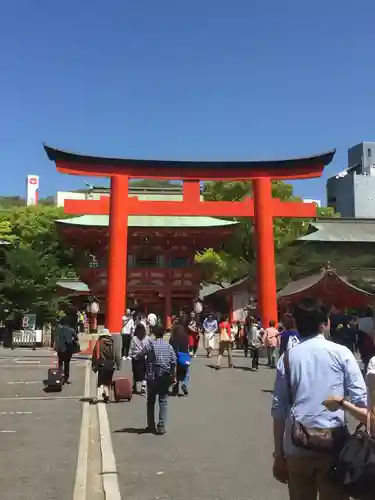 生田神社の鳥居