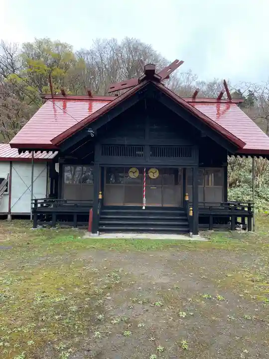 浜益神社の本殿・本堂