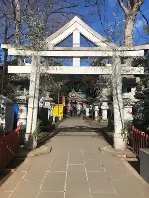日枝神社水天宮の鳥居
