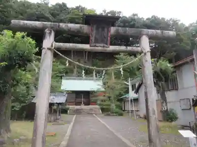 笑原神社の鳥居