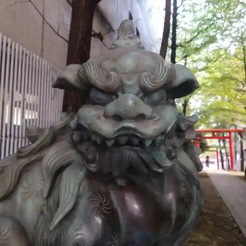 花園神社の狛犬