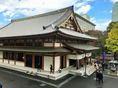 増上寺の本殿・本堂