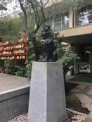 稲毛神社の狛犬