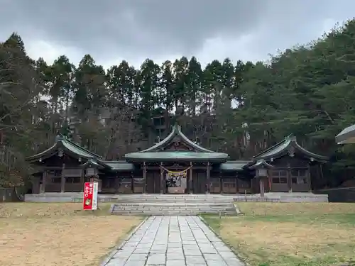 函館護國神社の本殿