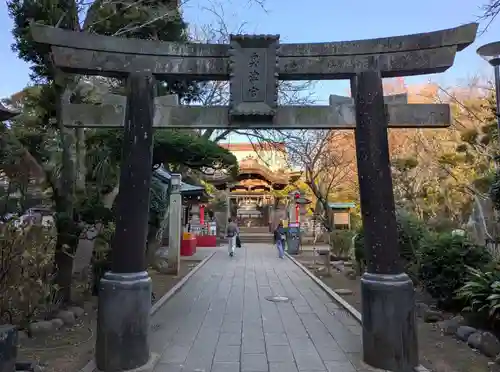 江島神社の鳥居