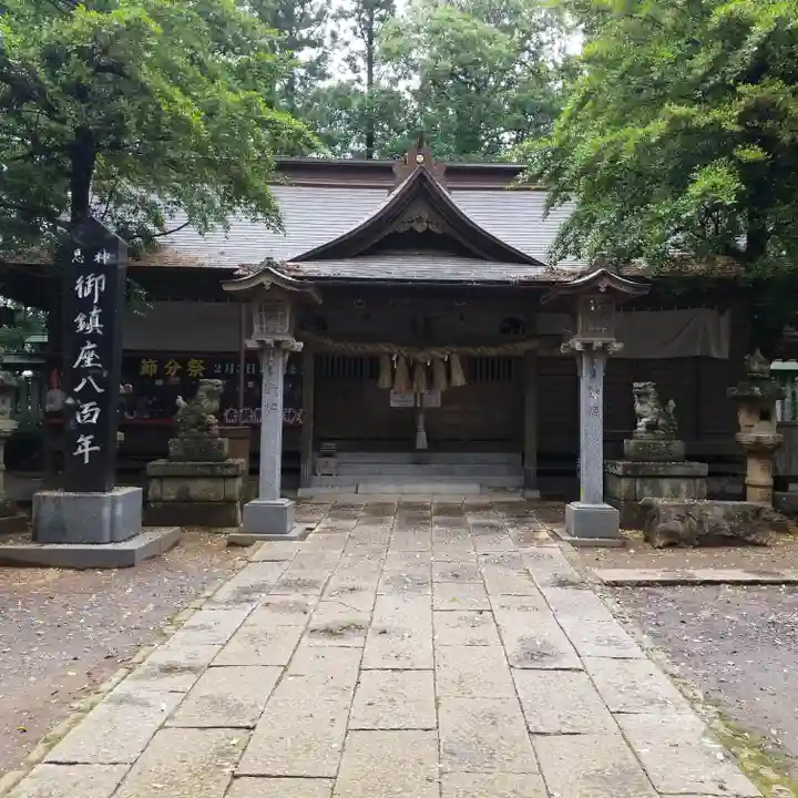 素鵞熊野神社の本殿・本堂