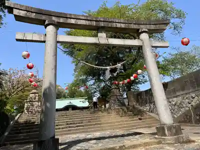 子鍬倉神社の鳥居