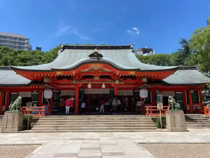 生田神社の本殿・本堂