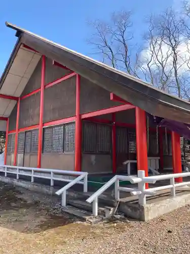 輪西神社の本殿