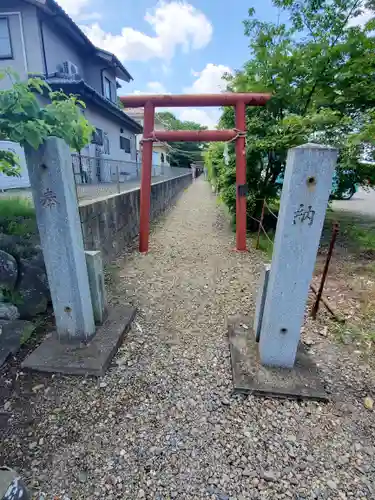 丸山弁財天神社の鳥居