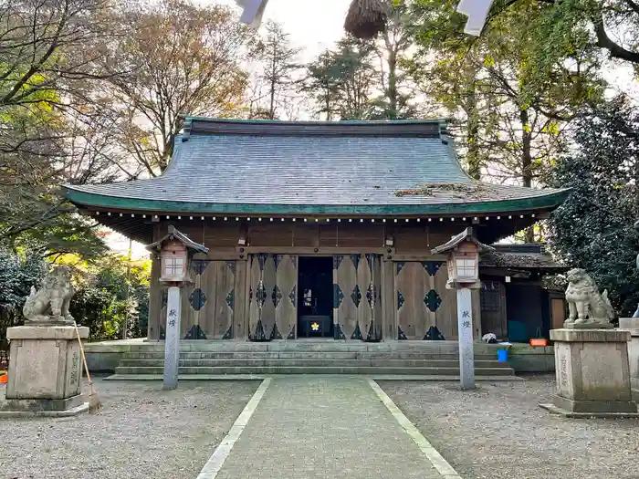 高岡市護国神社の本殿