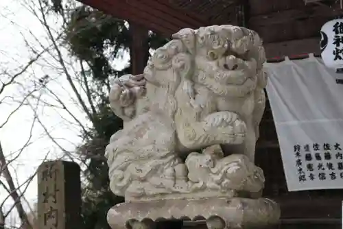 隠津島神社の狛犬