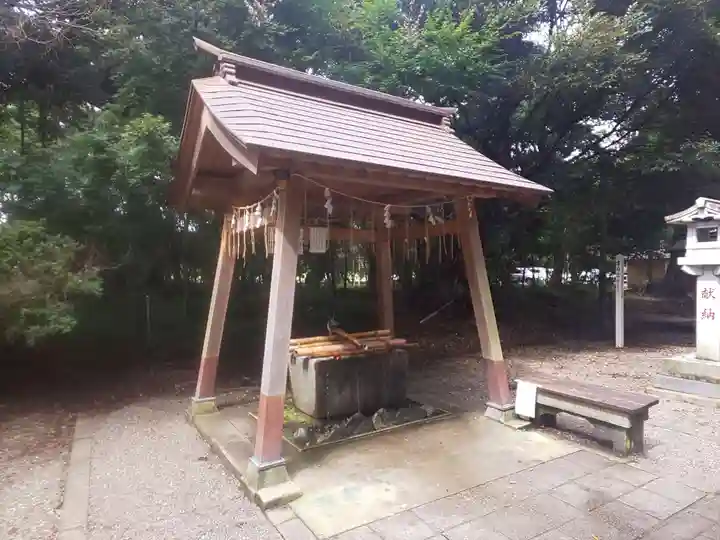 息栖神社の手水舎