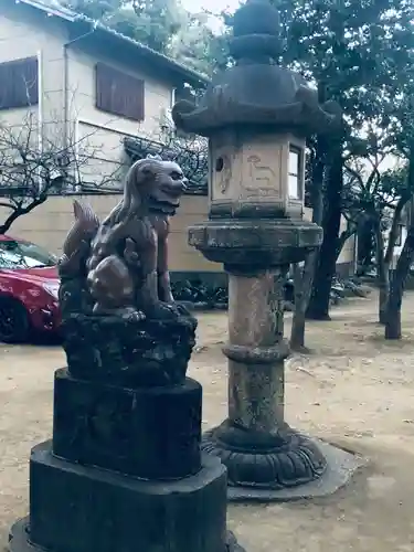 品川神社の狛犬