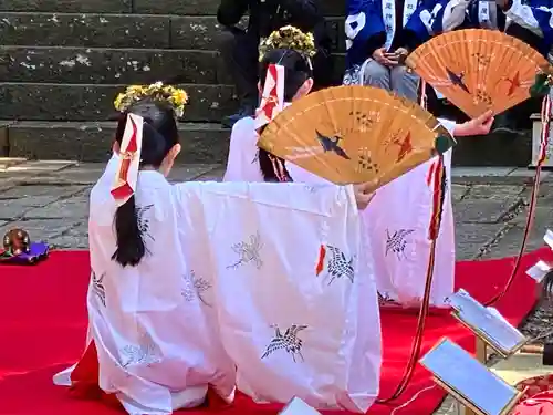 山家神社の神楽