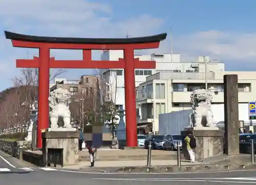 鶴岡八幡宮の鳥居