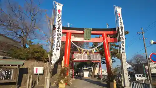 五社稲荷社の鳥居