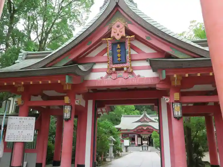 宮崎八幡宮の山門・神門