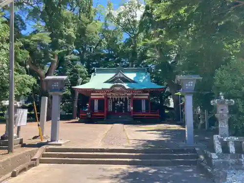 部田神社の本殿