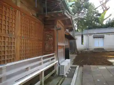 諏訪神社の本殿・本堂