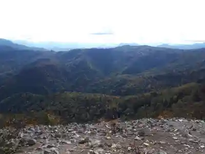 手稲神社奥宮の景色