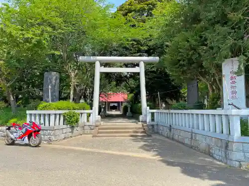 宇都母知神社の鳥居