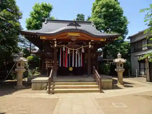 月見岡八幡神社の本殿・本堂