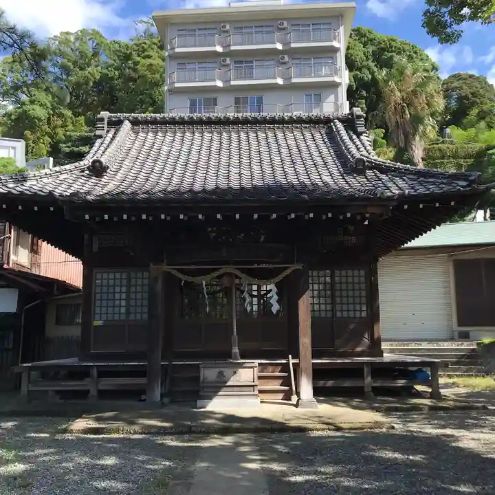 湯前神社の本殿・本堂
