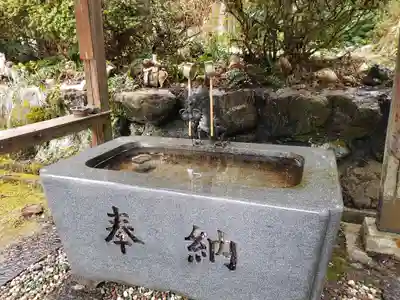 日雲神社の手水舎