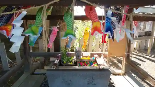 玉田神社の手水舎