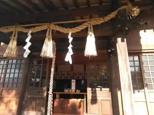 熊野原神社の本殿・本堂