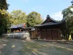 謁播神社の本殿