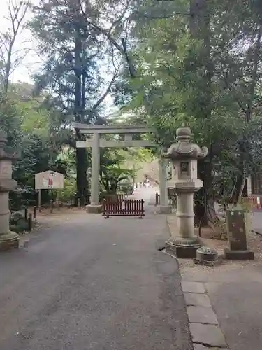 岩槻久伊豆神社の鳥居