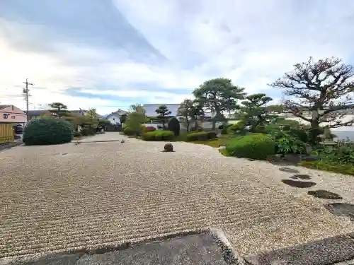 宝林寺の庭園