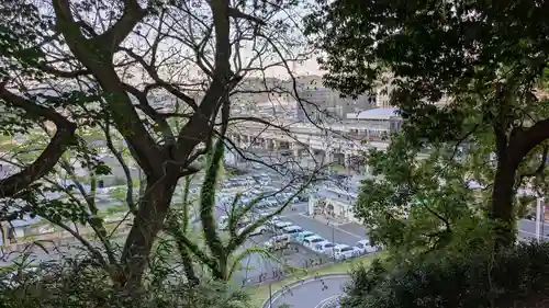 富岡天満宮の景色