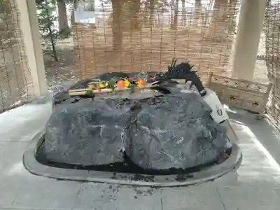 大谷地神社の手水舎