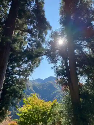 恵那神社の景色