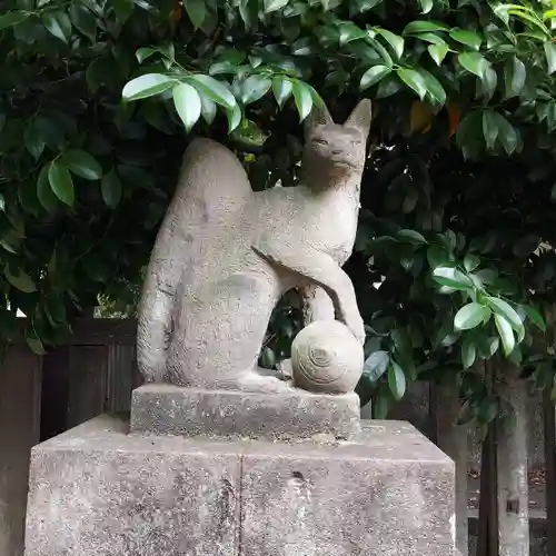 鎧神社の狛犬