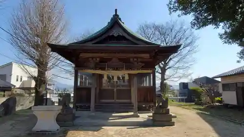 埴安神社の本殿・本堂
