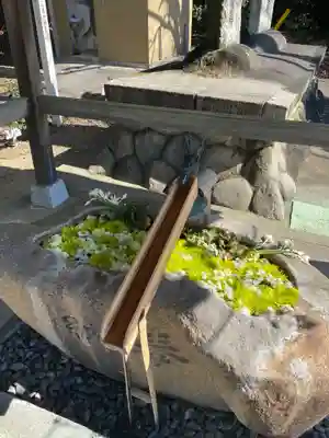 都波岐奈加等神社の手水舎