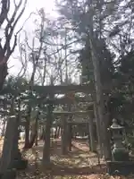 権現山内浦神社の鳥居